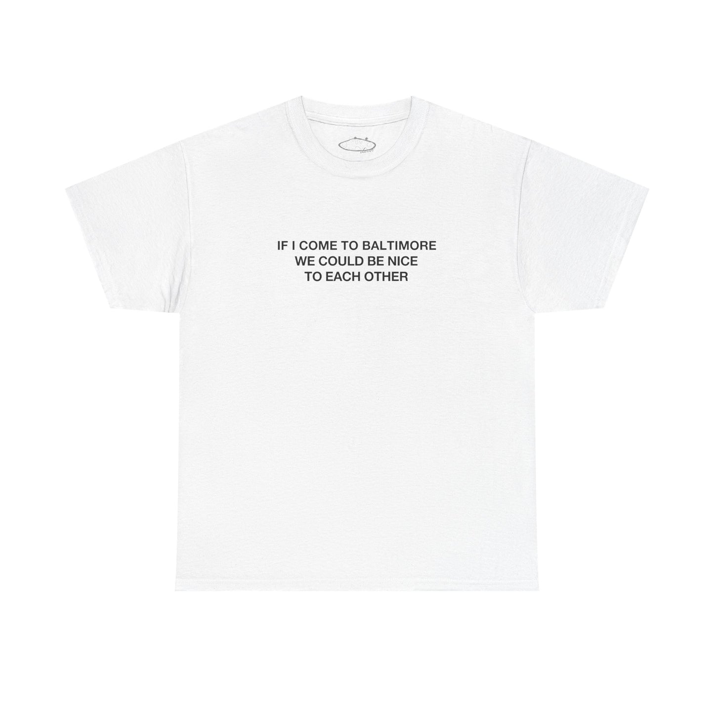 Olivia Dean Merch - Nice To Each Other Tee Baltimore