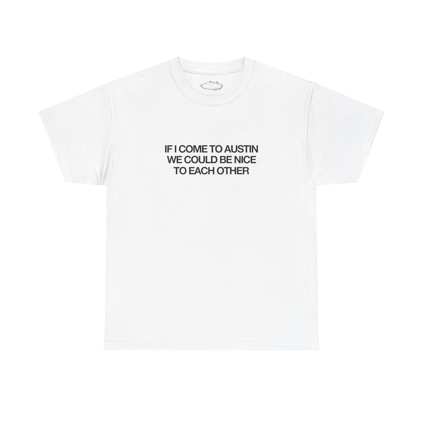 Olivia Dean Merch - Nice To Each Other Tee Austin