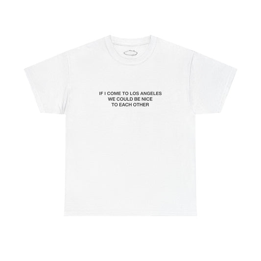 Olivia Dean Merch - Nice To Each Other Tee Los Angeles