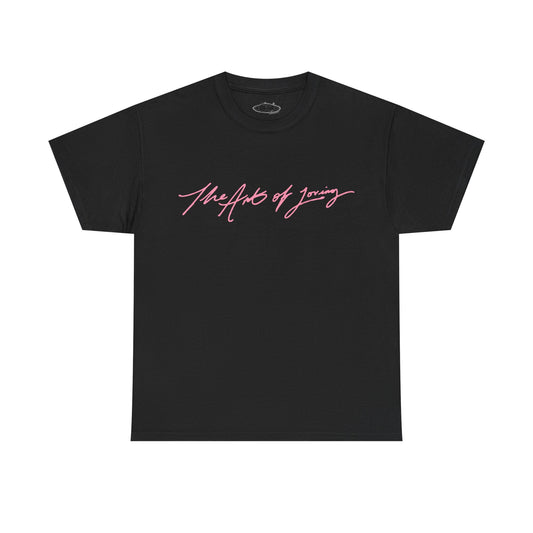 Olivia Dean Merch - The Art Of Loving Script Tee