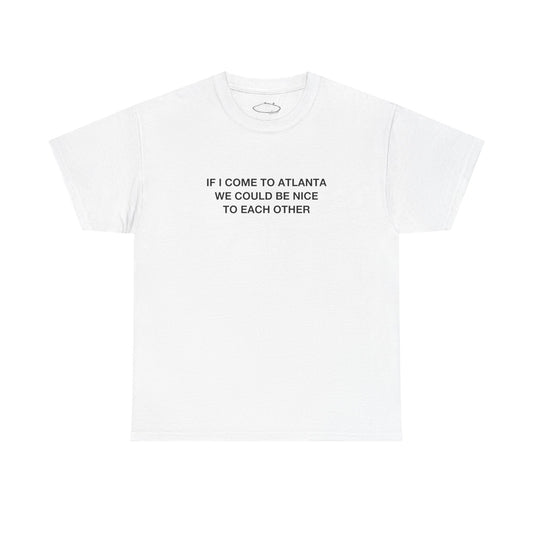 Olivia Dean Merch - Nice To Each Other Tee Atlanta
