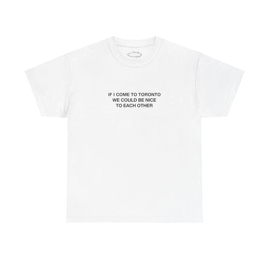 Olivia Dean Merch - Nice To Each Other Tee Toronto